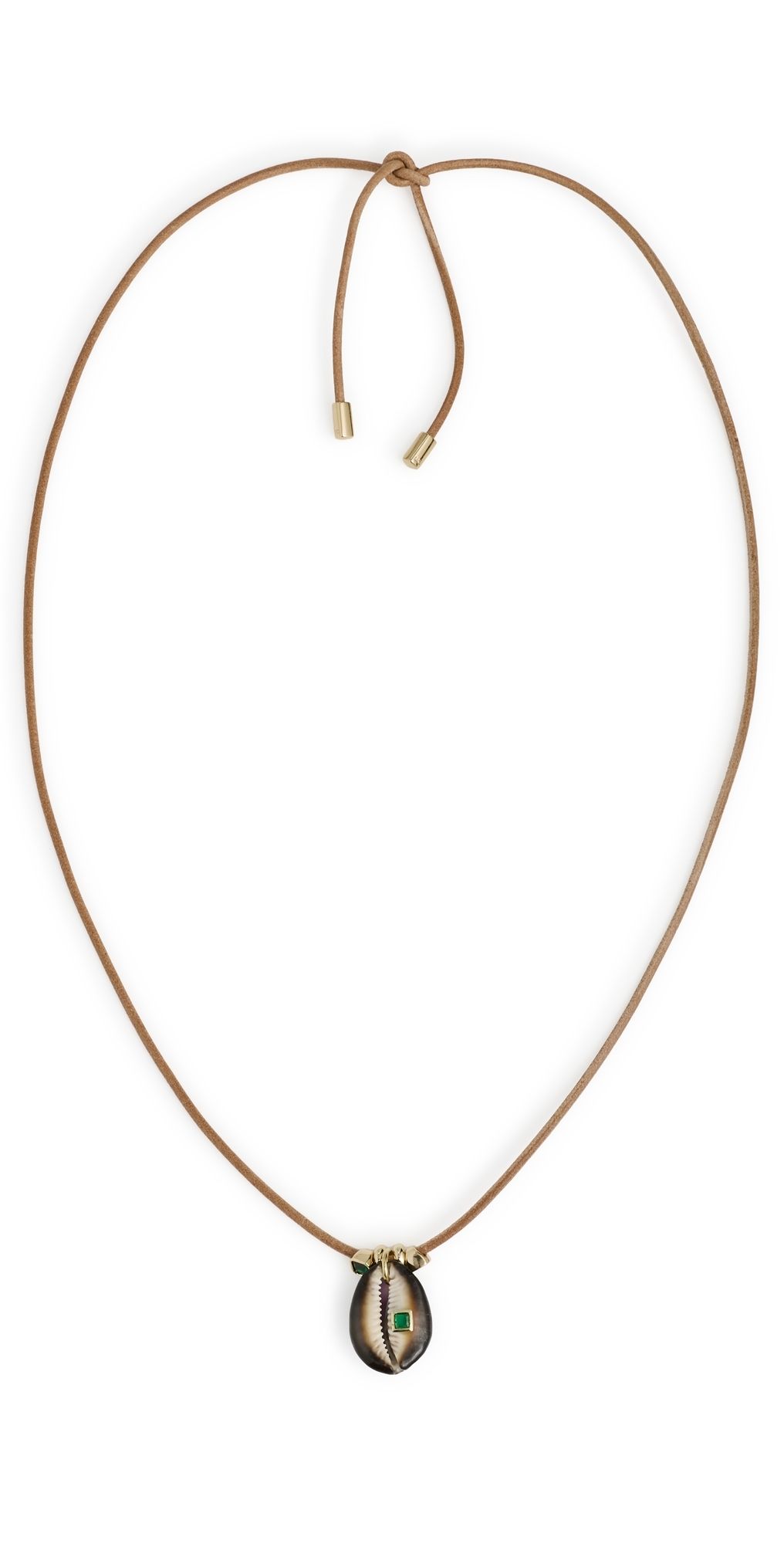 Martha Calvo Raya Necklace Brown One Size