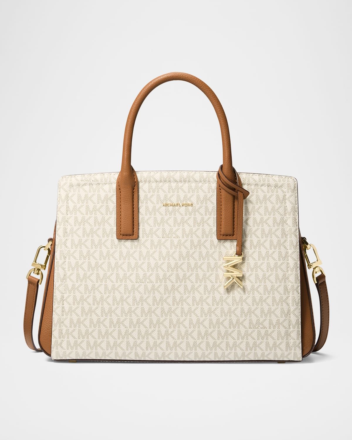 Laila Medium Logo Satchel Crossbody Bag