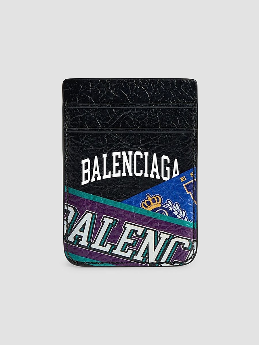 Balenciaga Men's Cash Magnet Card Holder - Multicolor