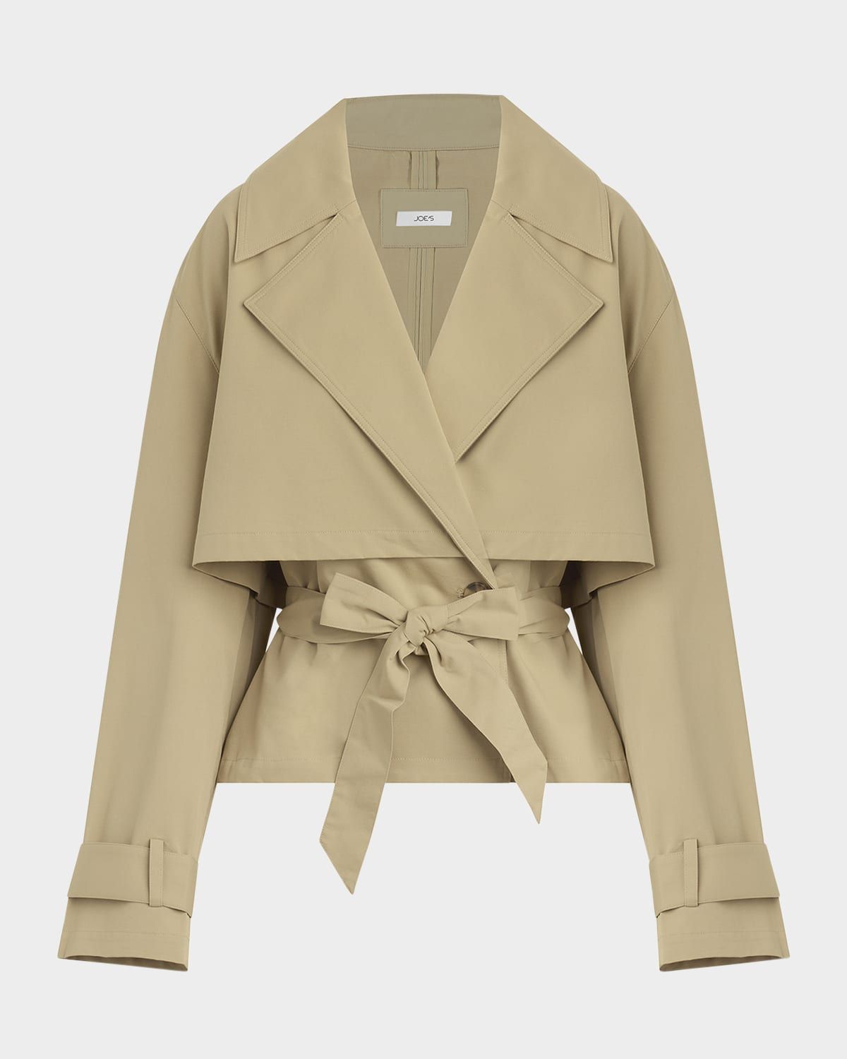 The Liz Cropped Trench Coat