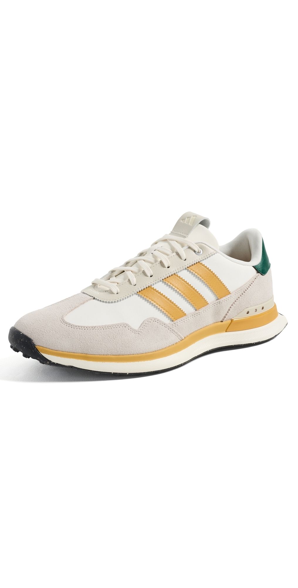 Adidas Golf S2G Textile Spikeless Golf Shoes Off Wh/Yellow/Coll Green 10.5