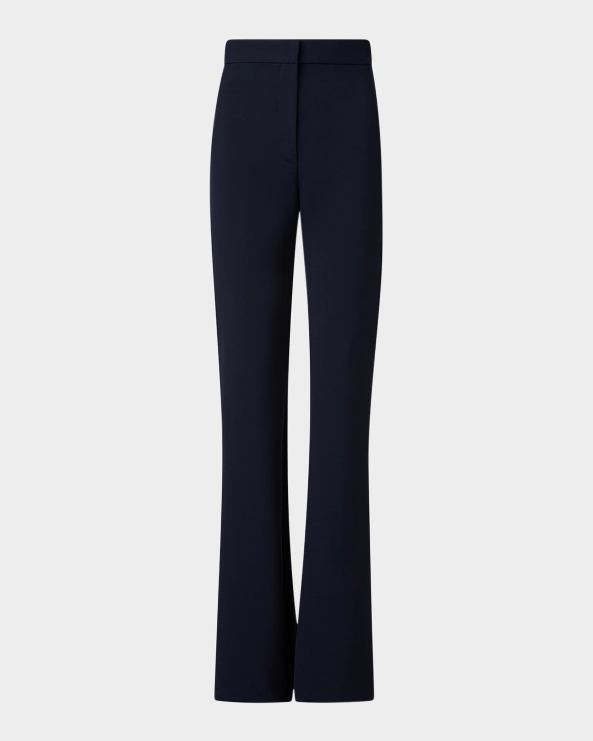 Courtney Bootcut Pebble Crepe Pants