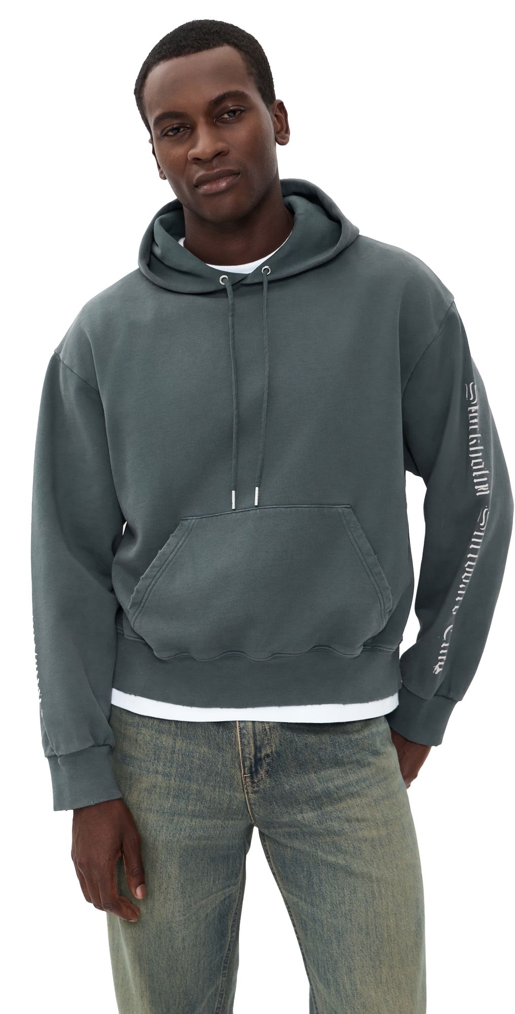 Stockholm Surfboard Club Dream Hoodie Washed Black XL
