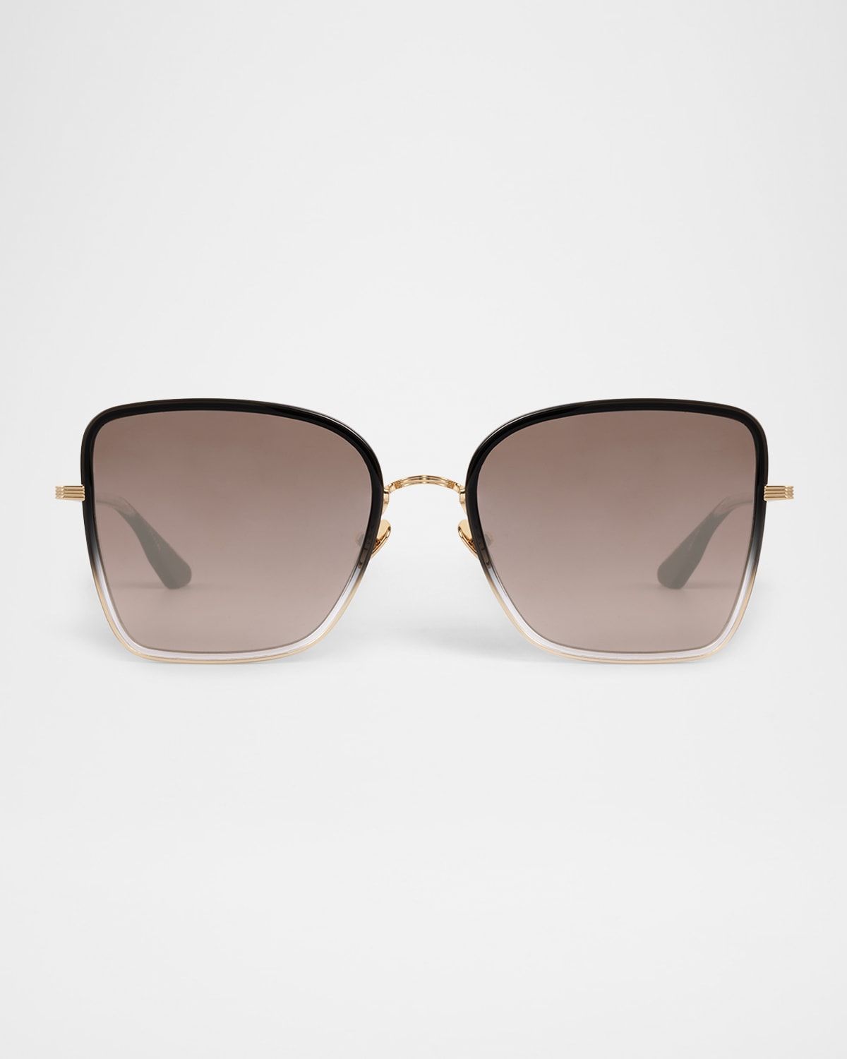 Jolene Acetate & Titanium Butterfly Sunglasses