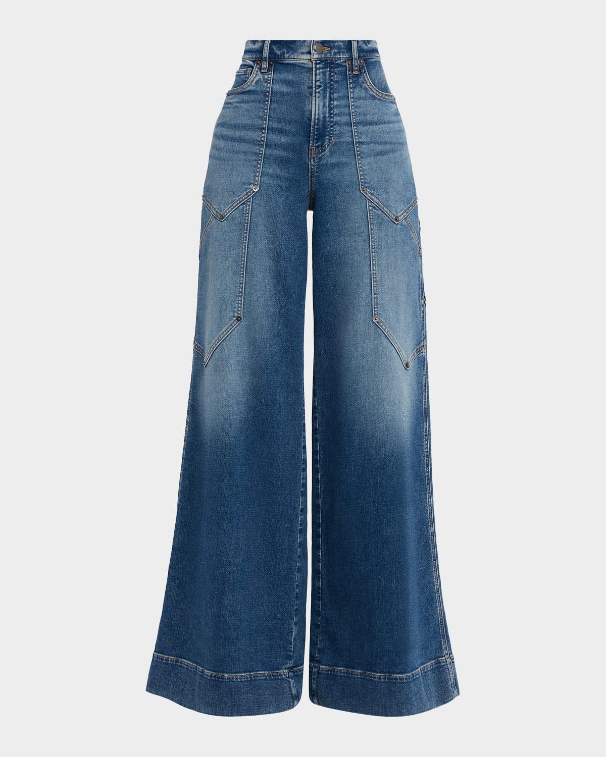 Freddy Wide-Leg Cargo Jeans