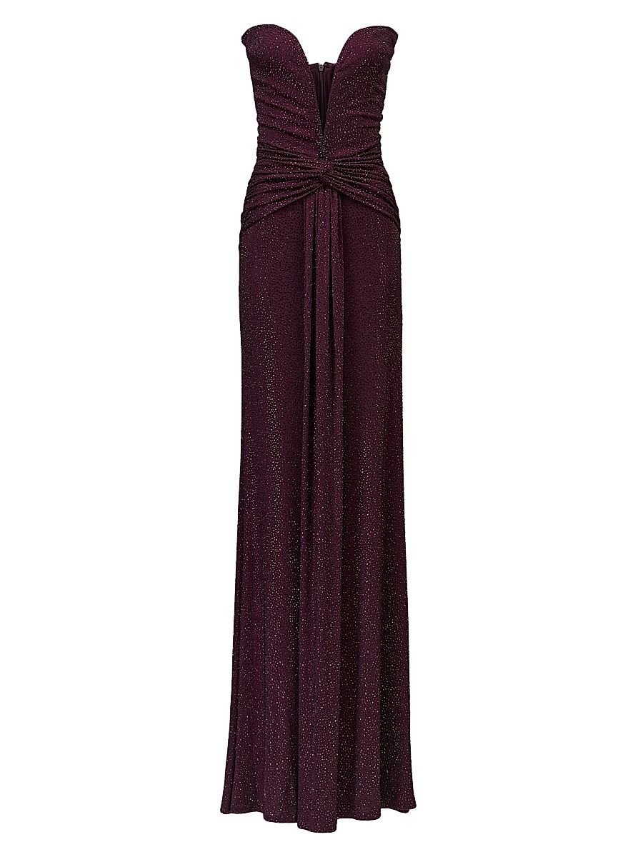 Women's Nicole Pao Rosa Crystal-Embellished Gown - Pao Rosa - Size 12