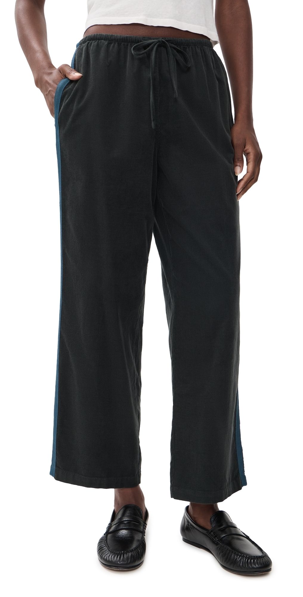 Birds of Paradis Joey Cord Pants Deep Teal XS