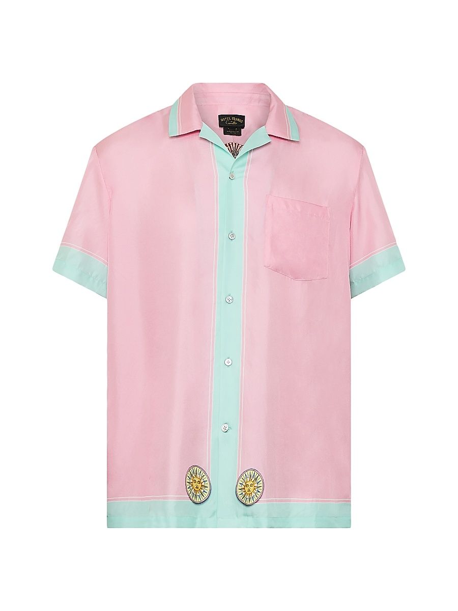 Men's Just Coasting Camp Collar Shirt - Just Coasting - Size XXL