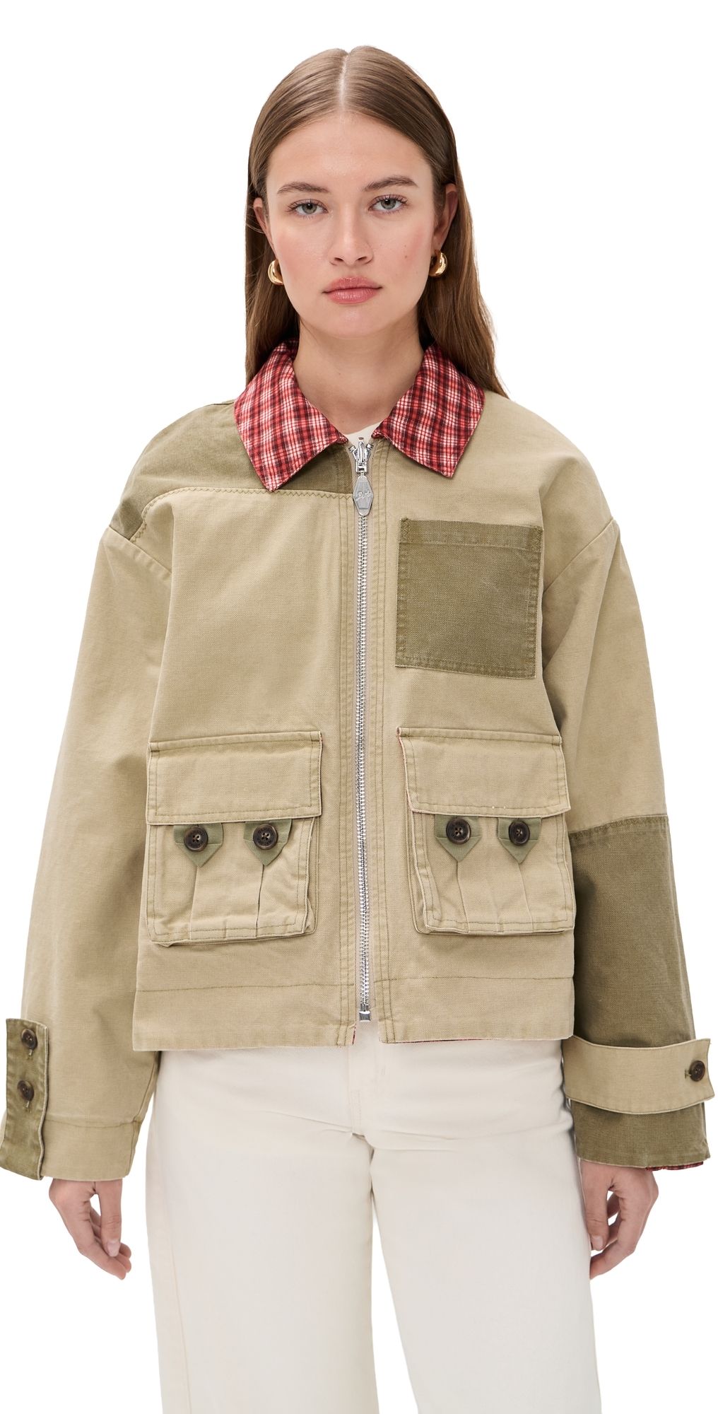 Damson Madder Marcelle Barn Jacket Multi 16