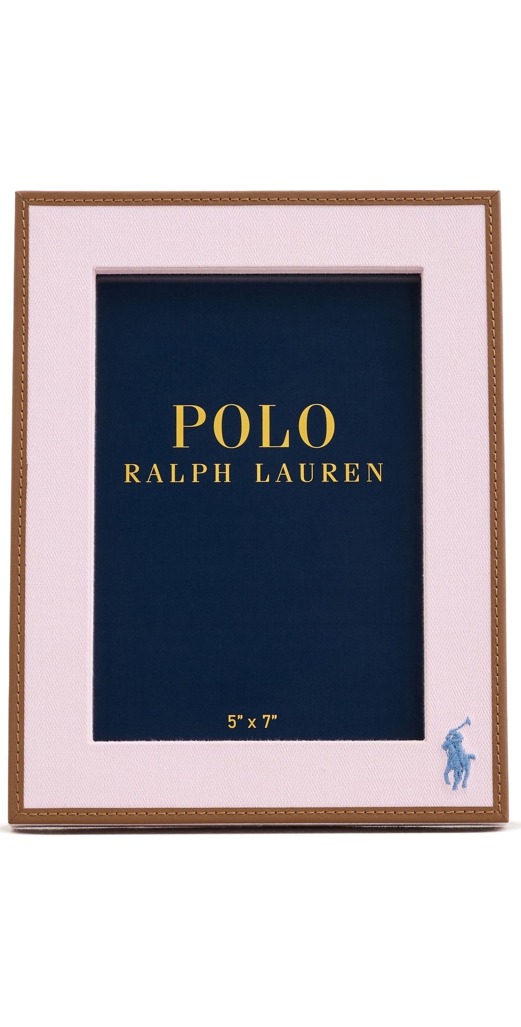 Polo Ralph Lauren Polo Icon Frame 5x7 Pink/Blue One Size