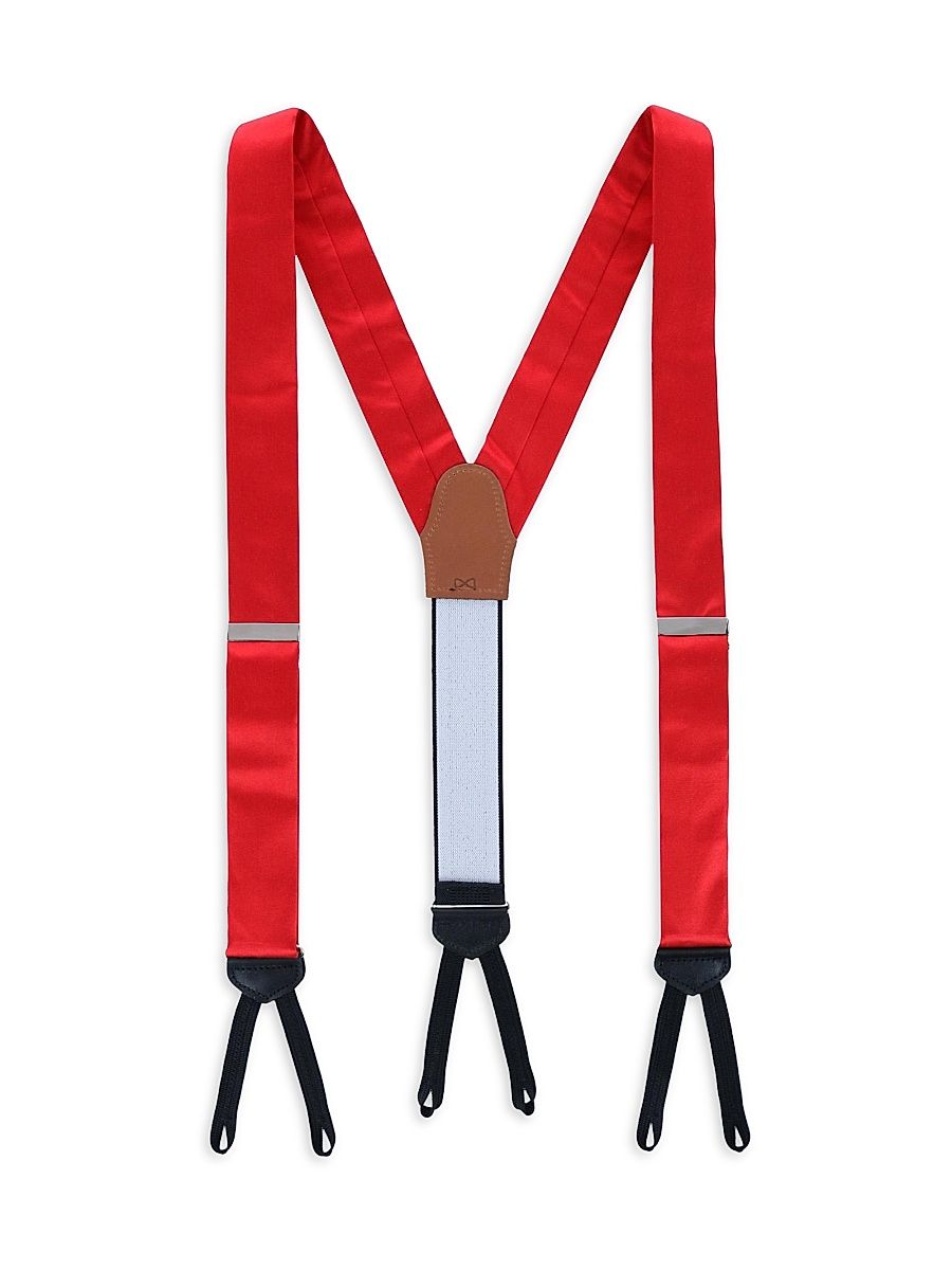 Men's Sutton Formal Silk Brace - Red