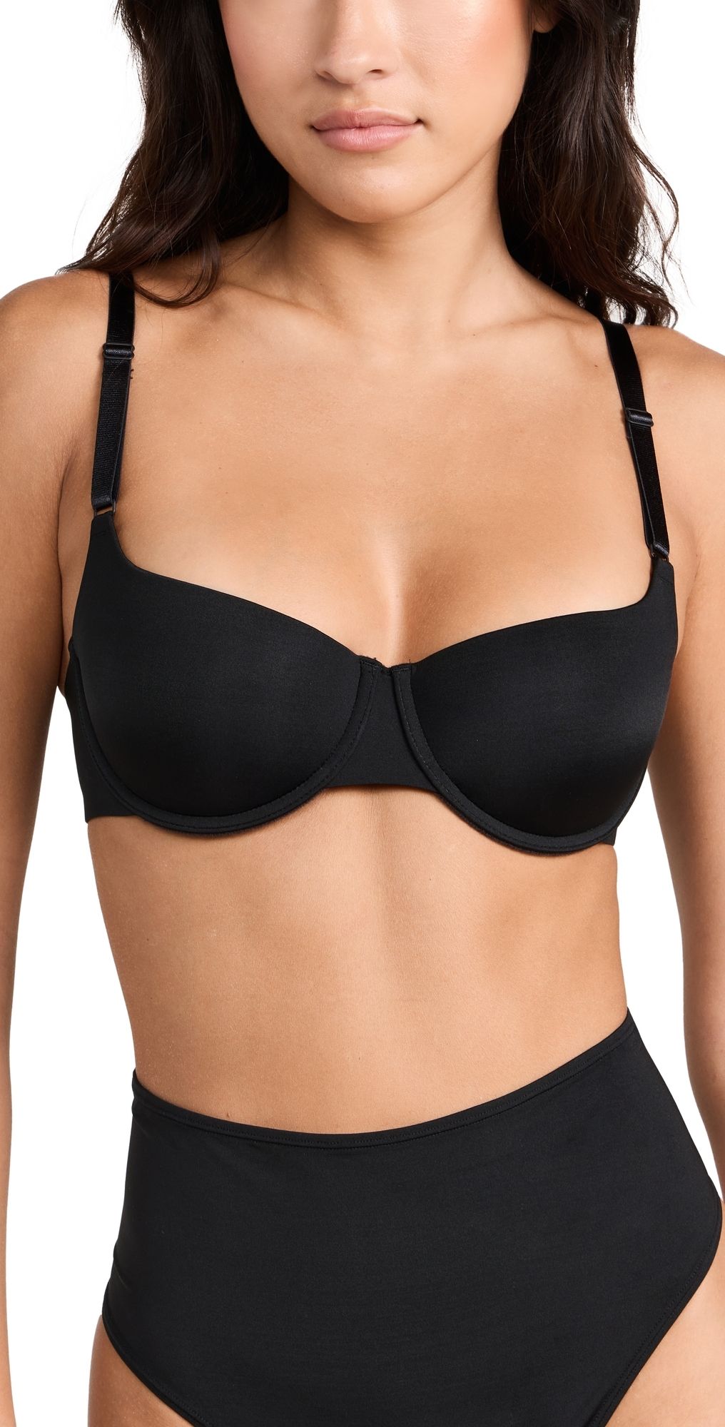 Natori Natori Liquid Balconette Push-Up Bra Black 36B