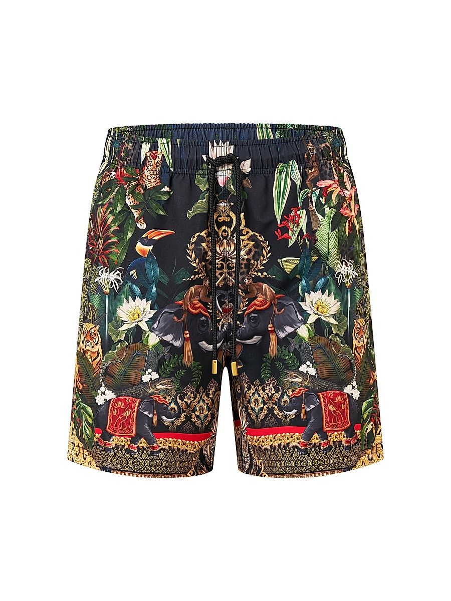 Men's Camilla x White Lotus Mid-Length Board Shorts - Ready For My Welcome Drink - Size Small