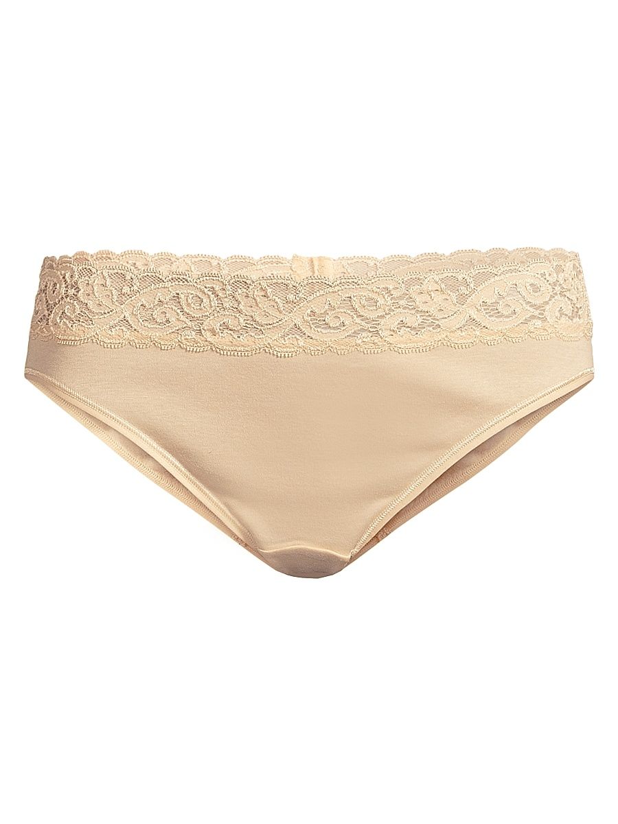 Women's Moments Hi-Cut Brief - Skin - Size Small