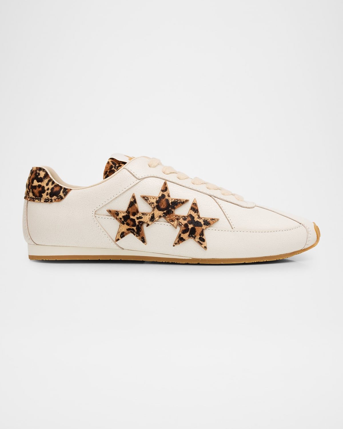 Boy & apos;s Pacific Star Leopard Calf Hair Sneakers