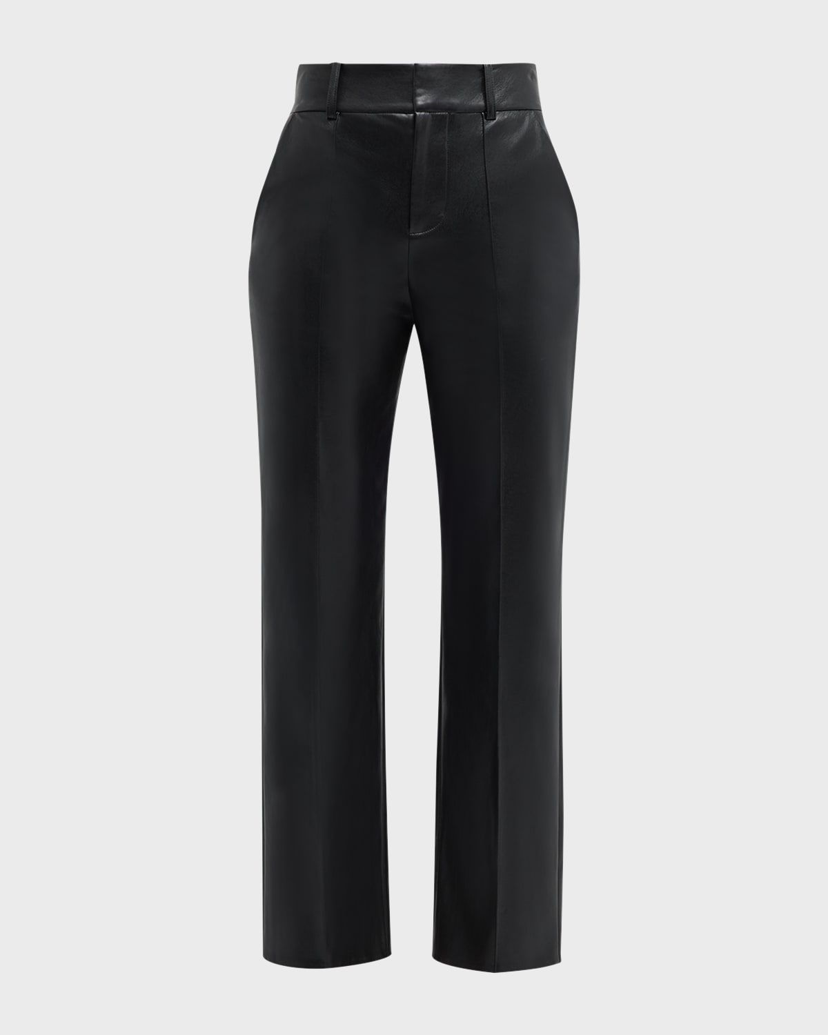 Ming Vegan Leather Ankle Pants