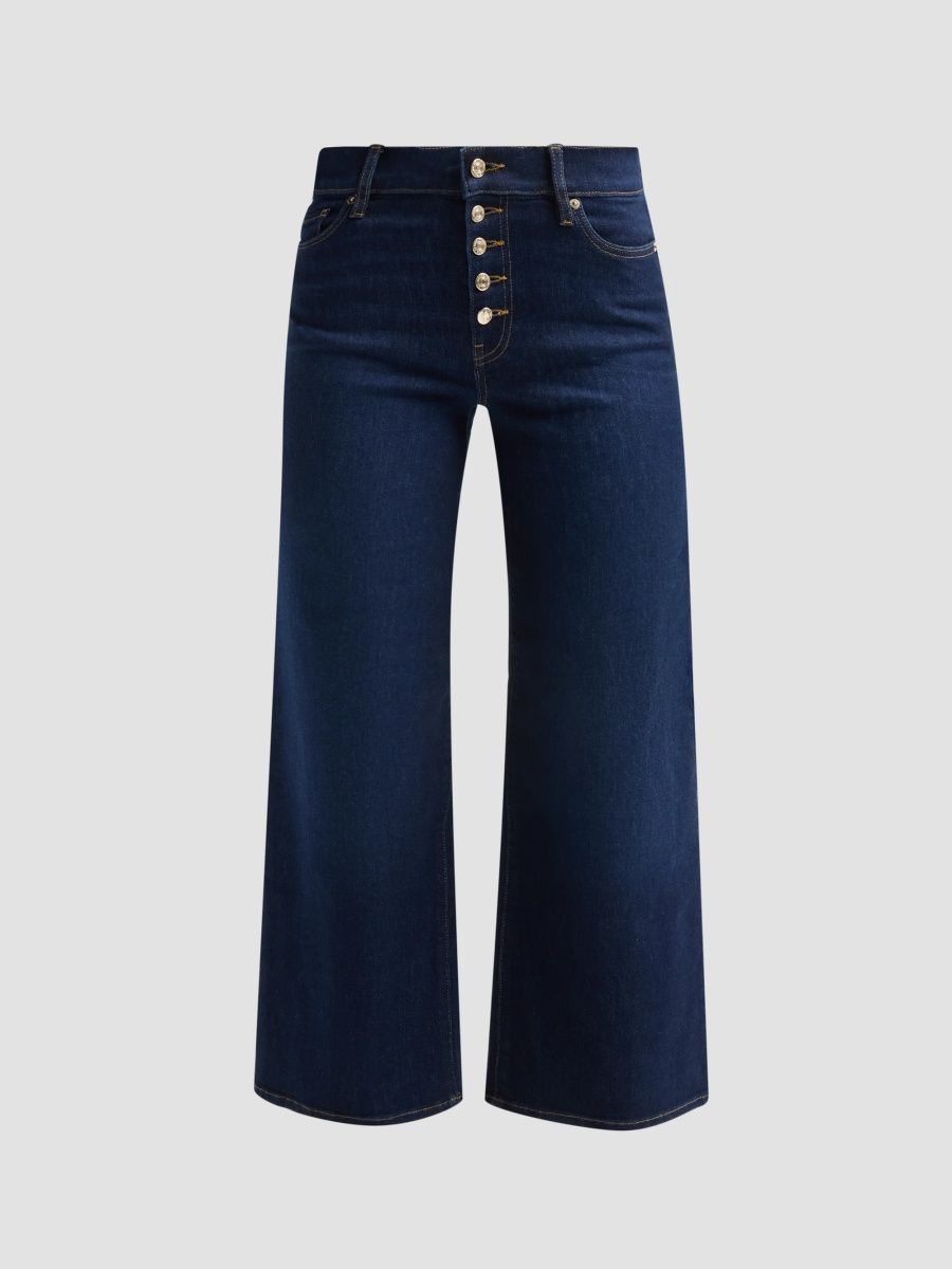 FRAME Women's Le Pixie Slim Palazzo Jeans - Fairway - Size 32