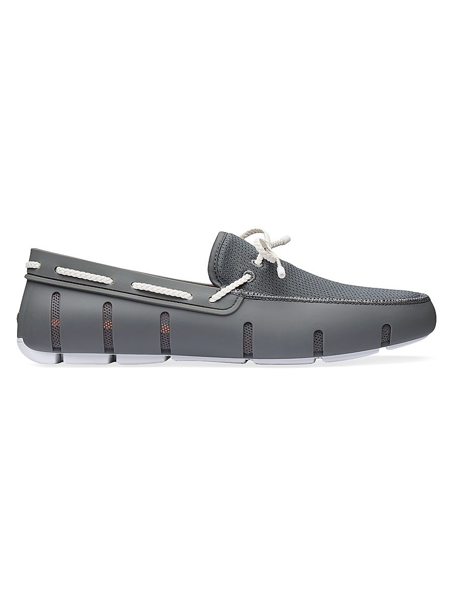 Men's Braided Lace Loafers - Basalt Grey - Size 13