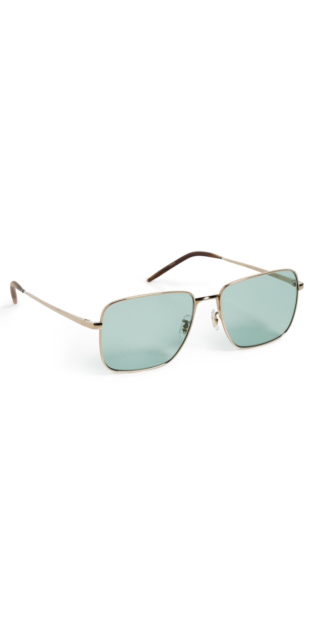 Oliver Peoples Eyewear Welston Sunglasses Gold/Demo Lens Sea Green One Size