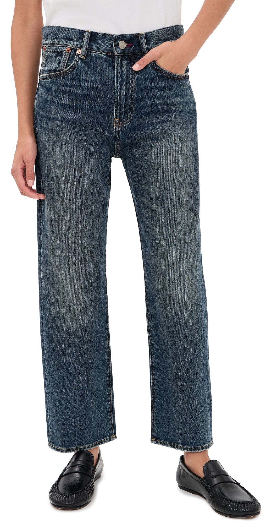 Denimist Lucy Boyfriend Jeans Sloane Indigo 27