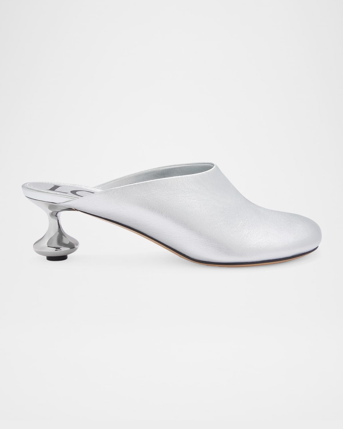 Toy Metallic Mule Pumps