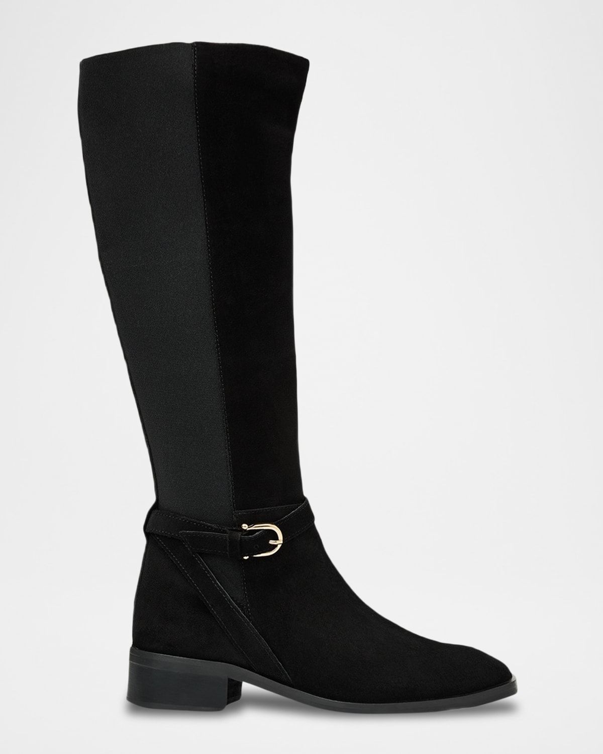 Claudette Suede Knee-High Boots