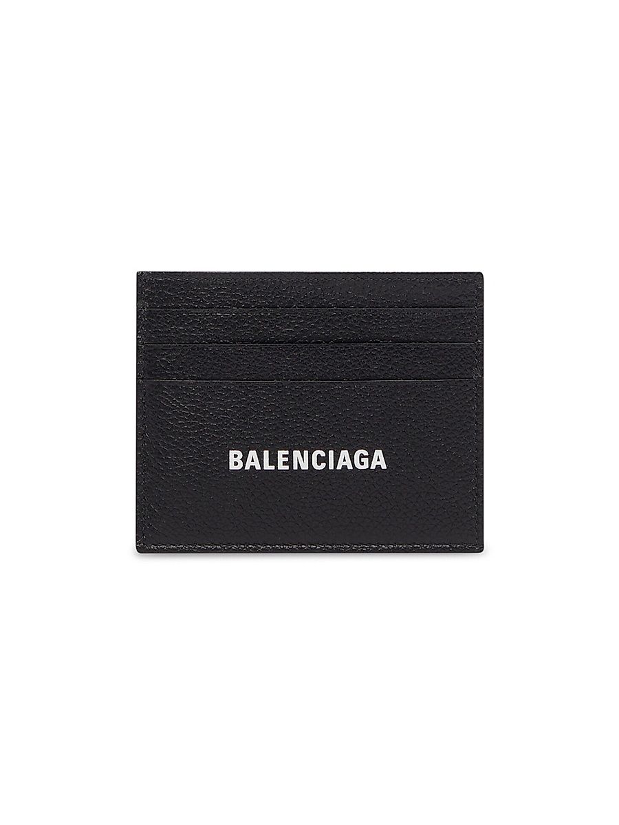 Men's Cash Card Holder With Split - Black White