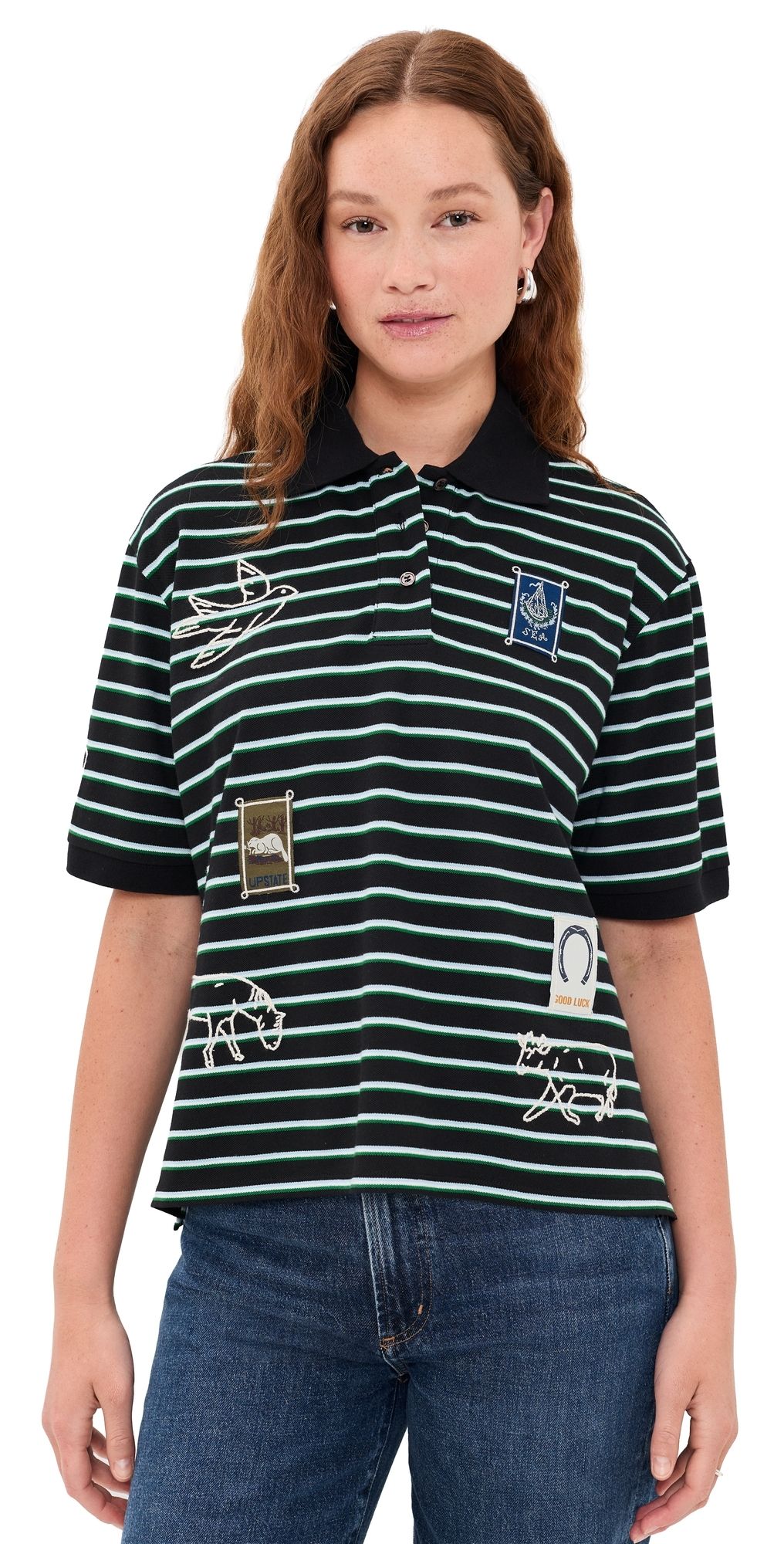 Sea Winslow Craft Polo Shirt Black S