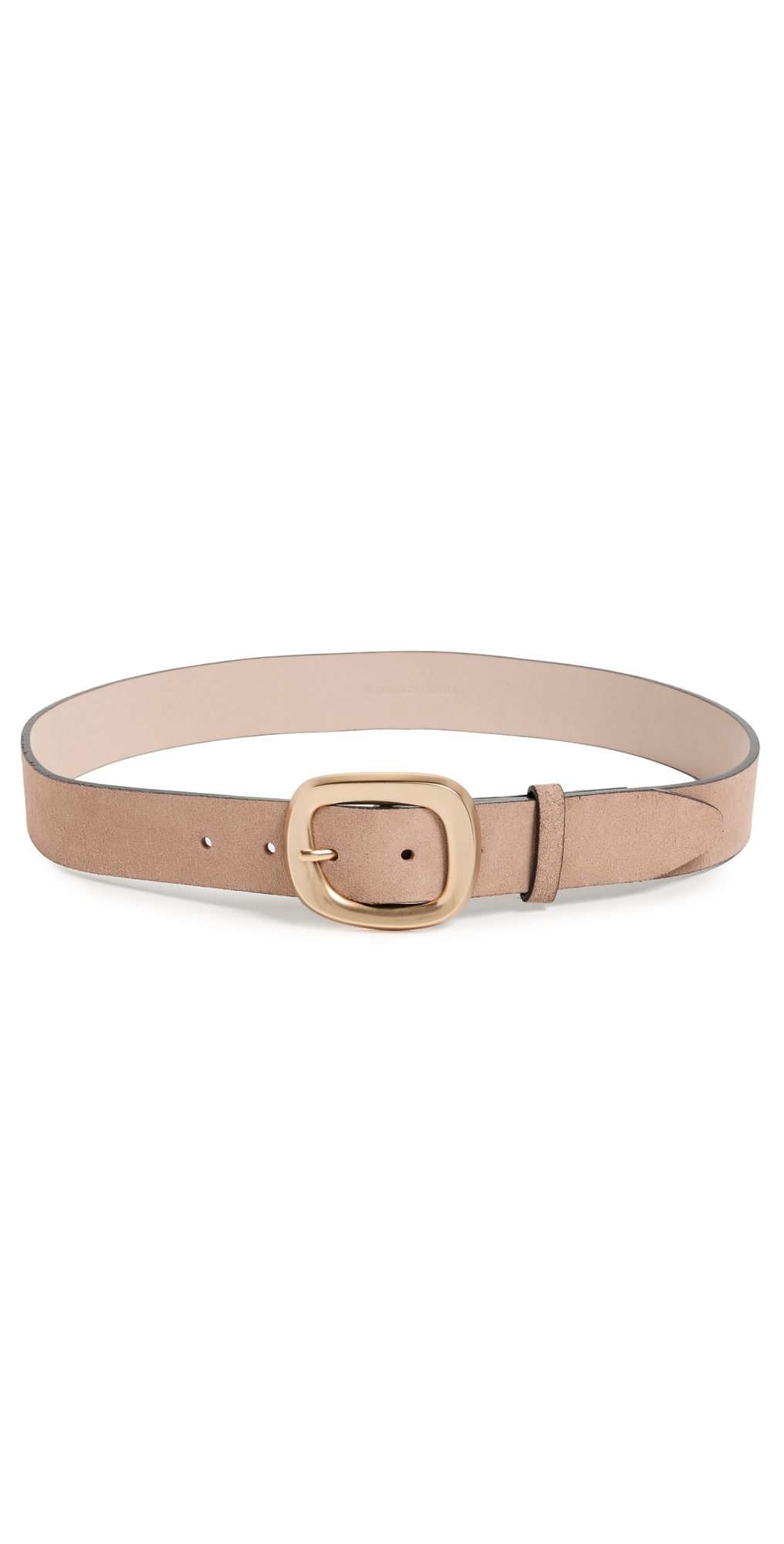 rag & bone Thea Belt Light Cognac Suede S