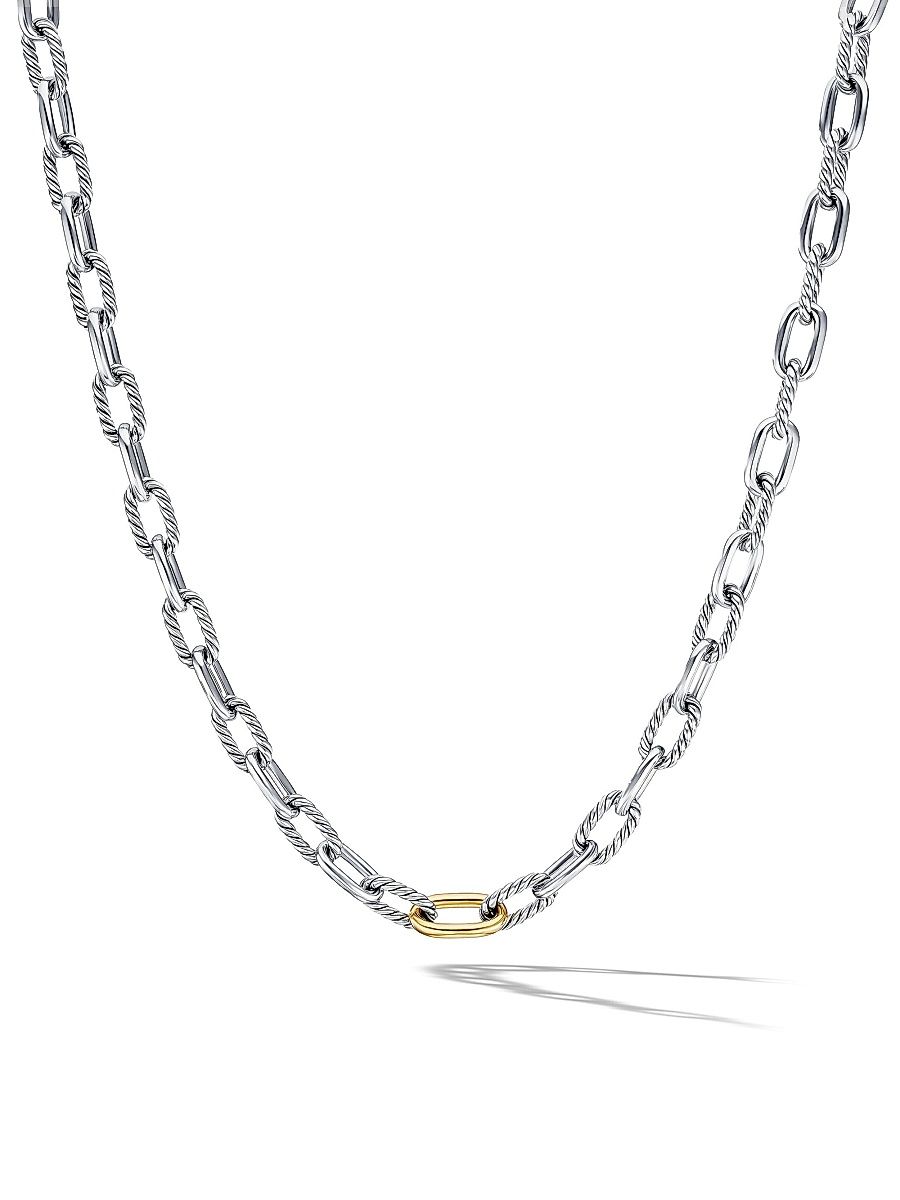 Women's DY Madison Chain Necklace In Sterling Silver - Silver
