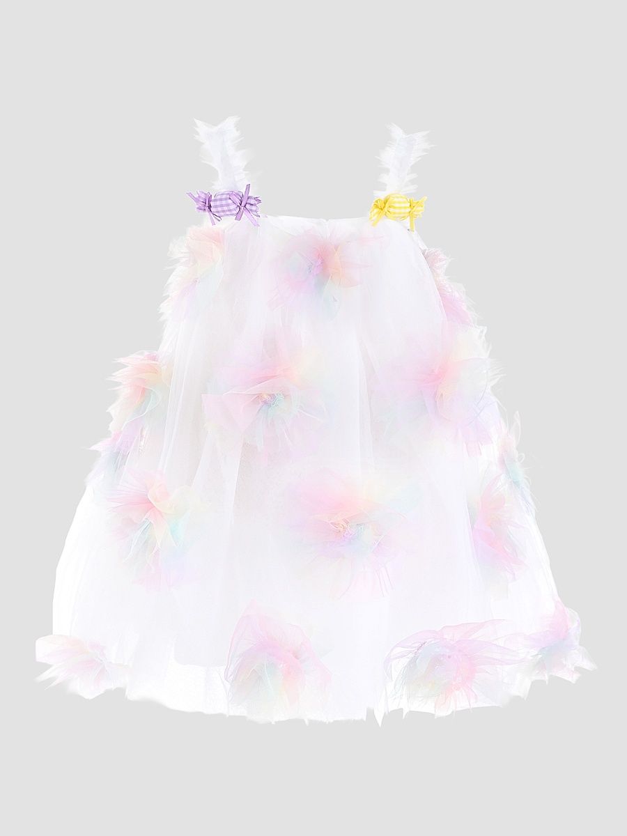 Little Girl's & Girl's Malee Dress - White - Size 6