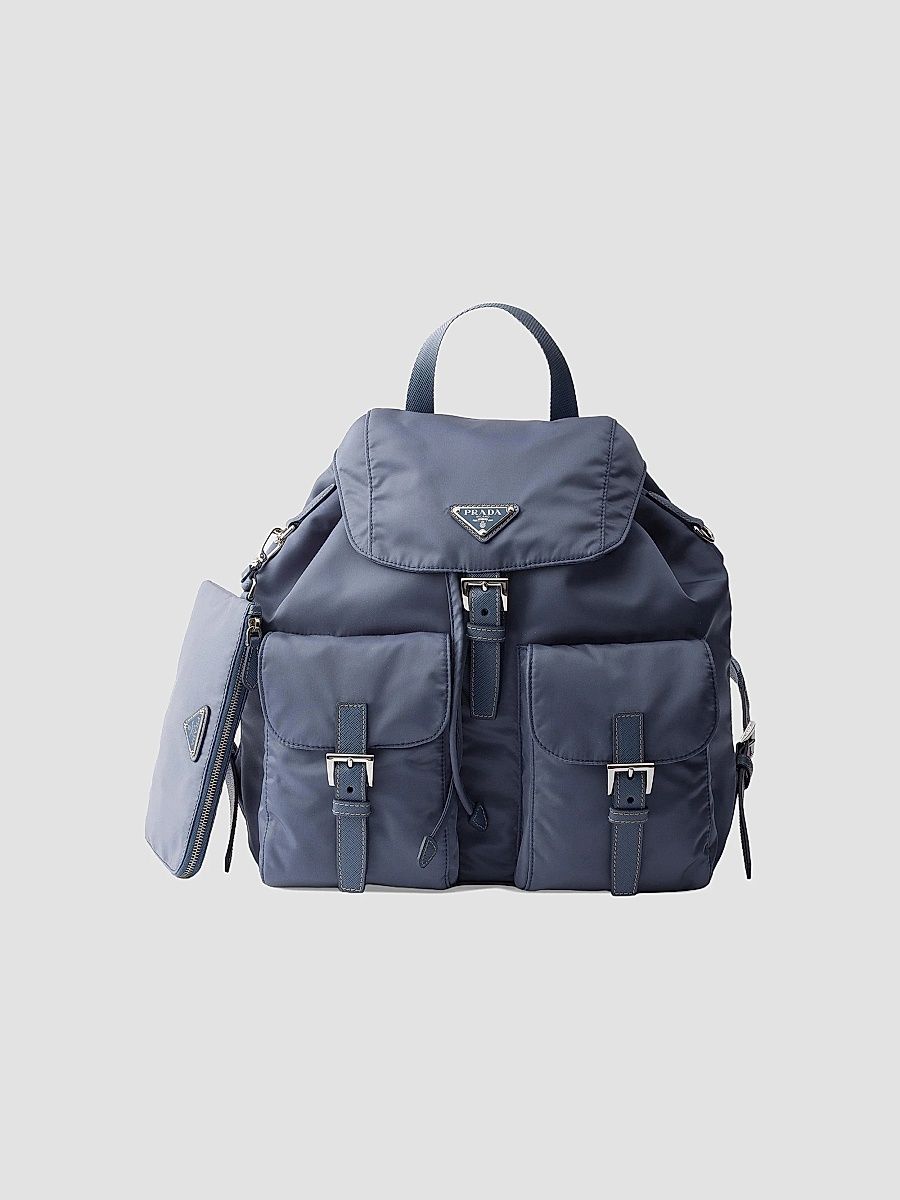 Prada Women's Medium Re-Nylon Backpack - Black