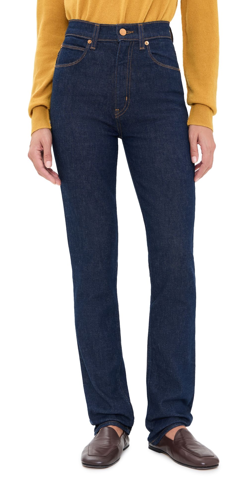 Jamie Haller The Slim Stovepipe Jeans Raw Rinse 25