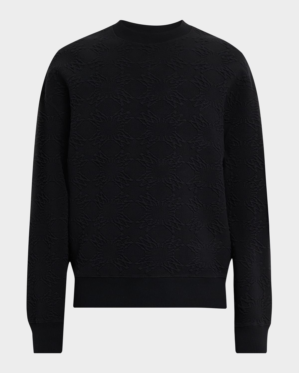 Men & apos;s MA Quad Jacquard Crewneck Sweatshirt
