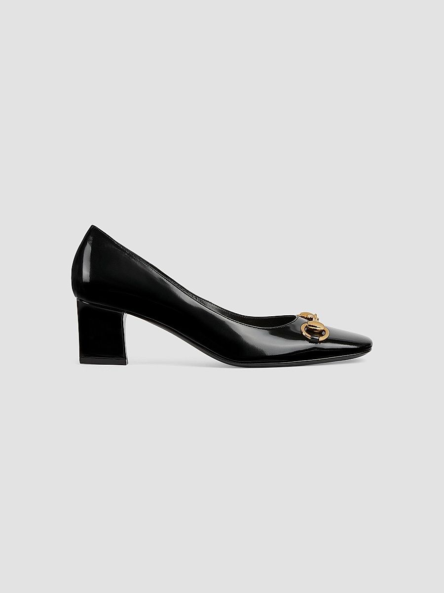 Women's Signora 50MM Patent Leather Pumps - Black - Size 10