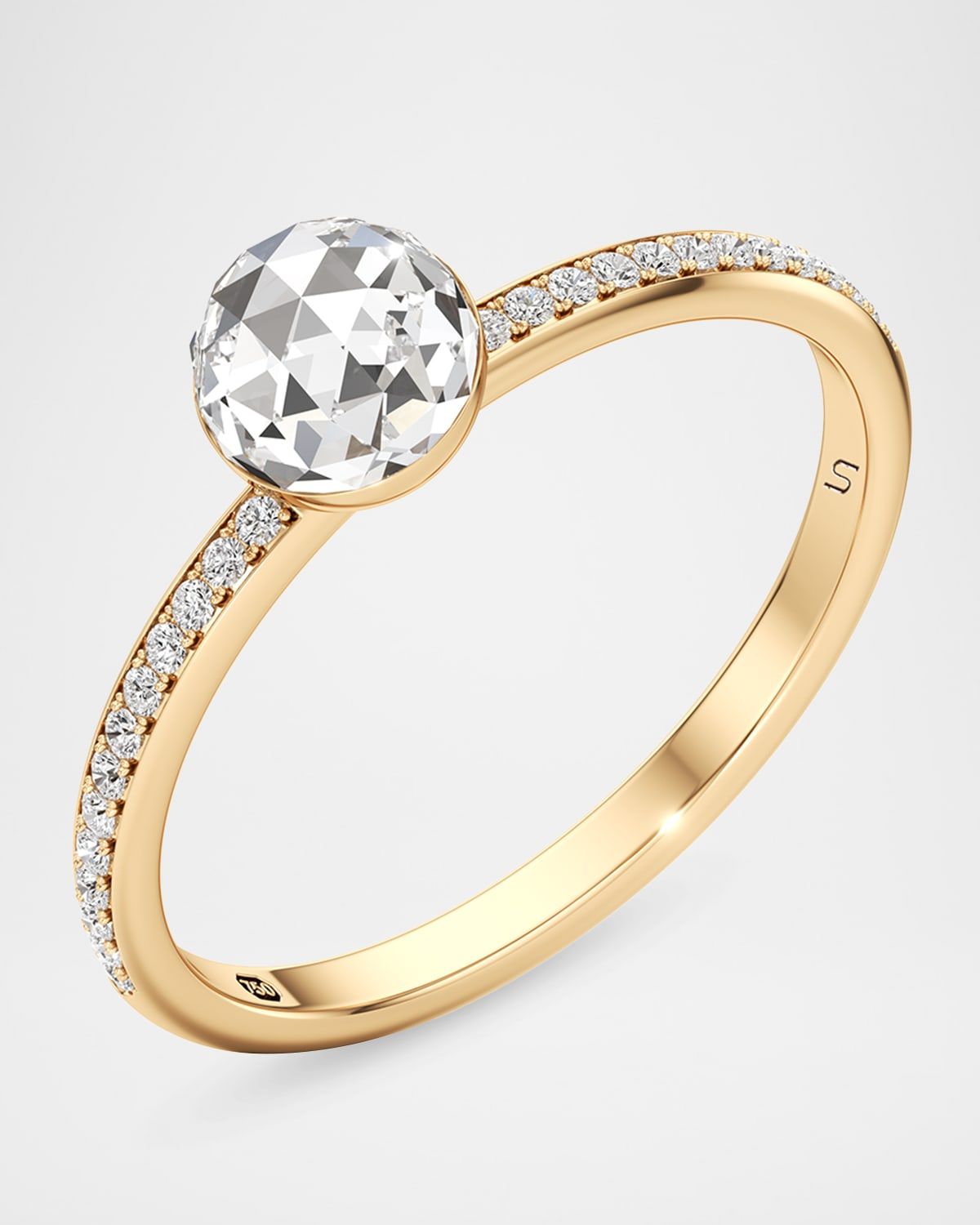 Bubble Lab-Grown Diamond Pave Ring