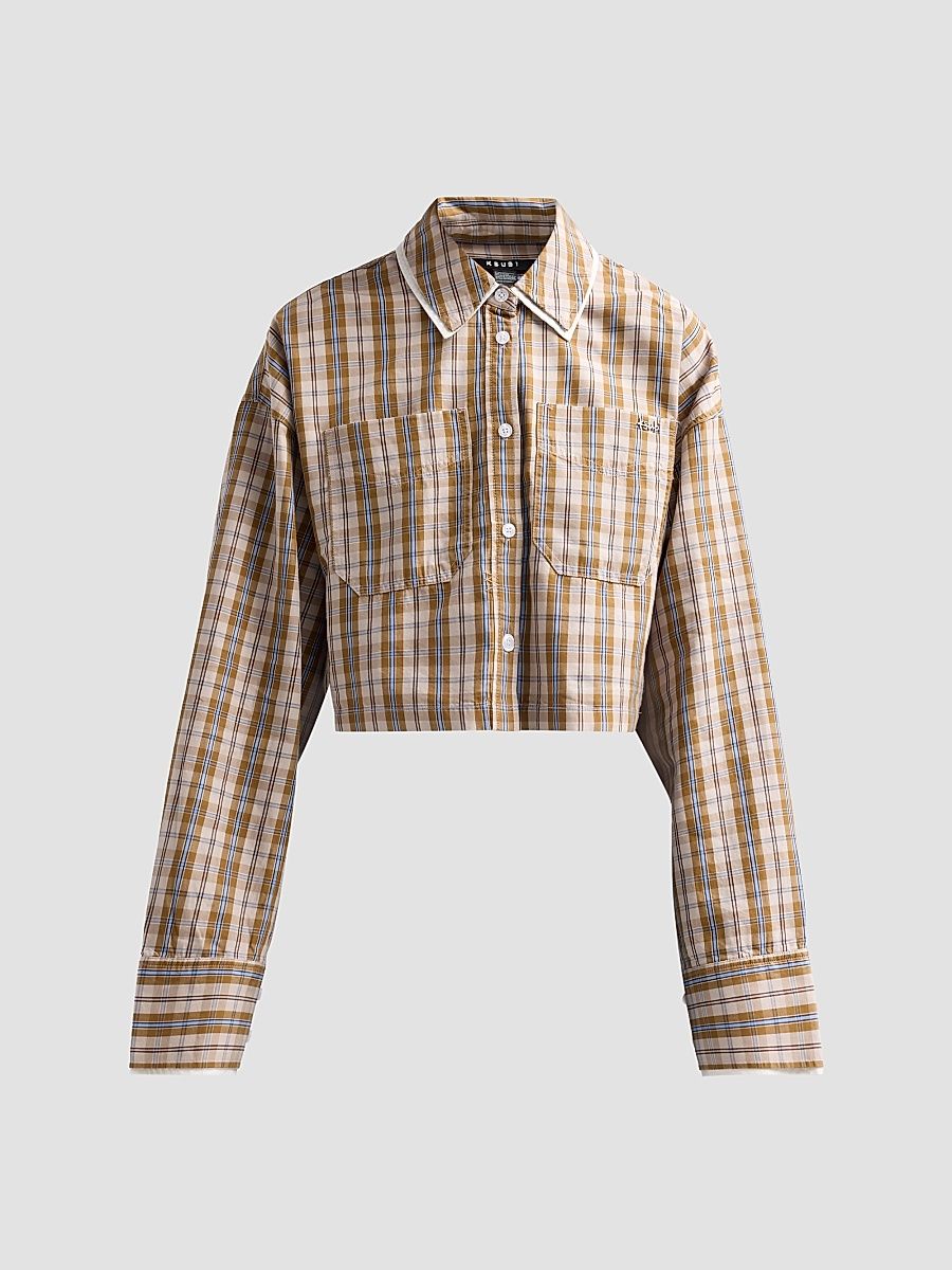 Women's Higher Than Heaven Balter Shirt - Tan - Size XL