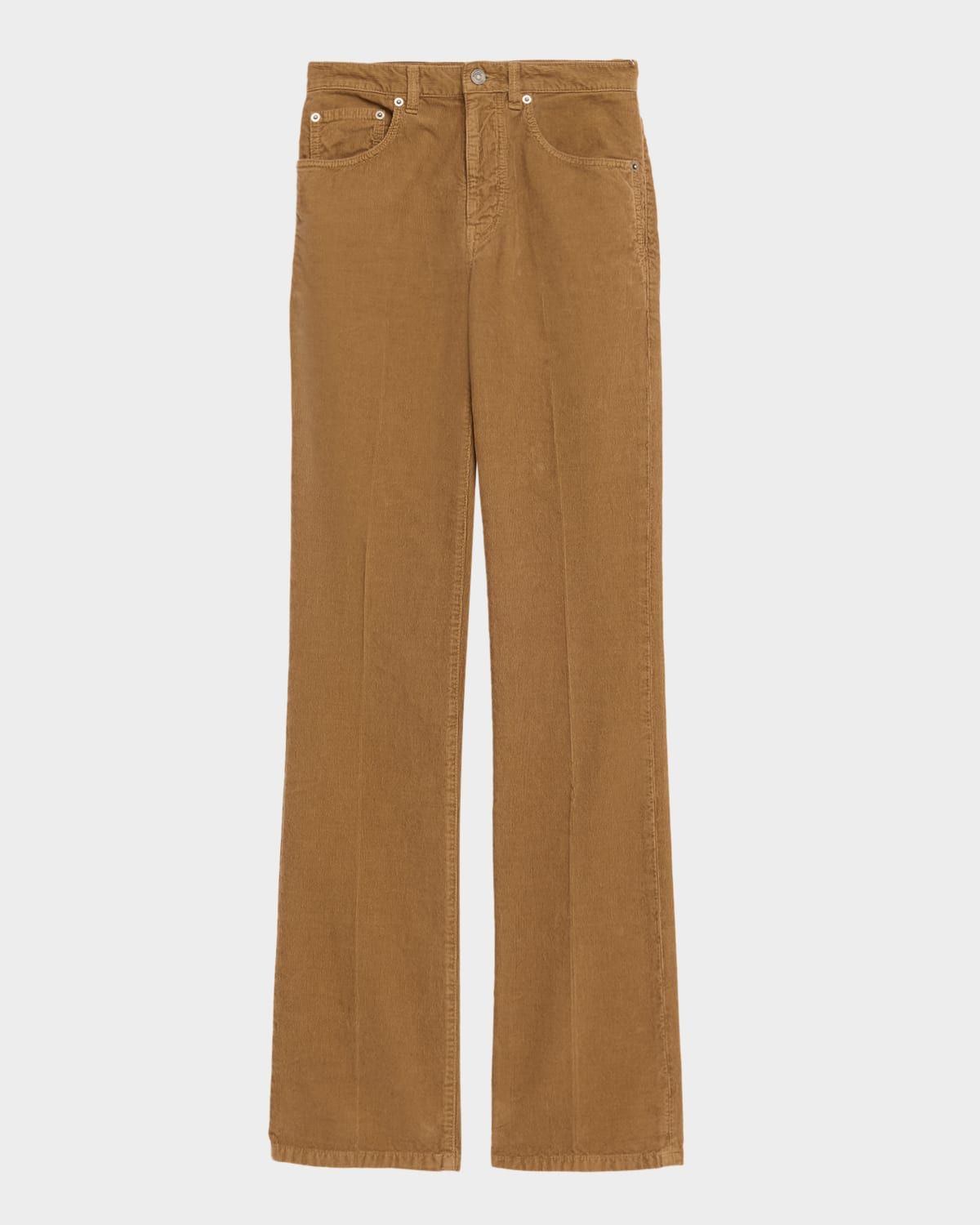 Corduroy Bootcut-Leg Pants