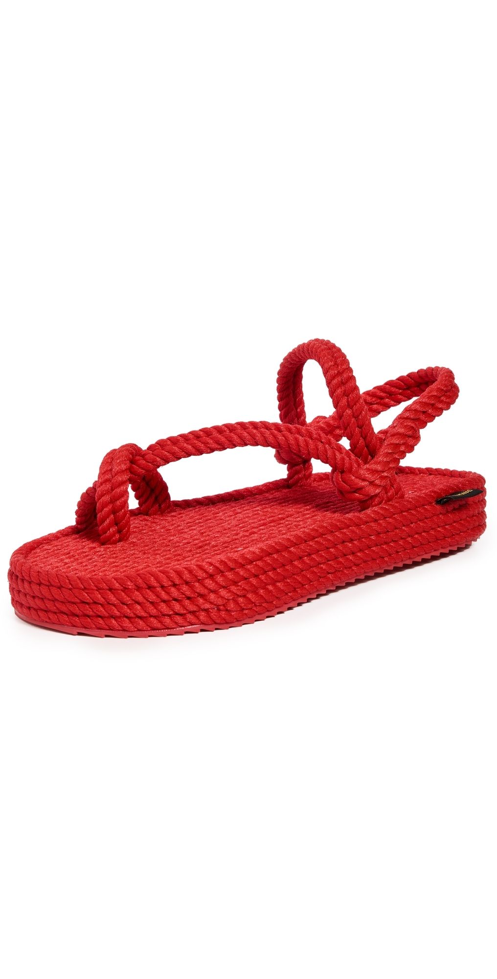 BOHONOMAD Hawaii Platform Sandals Red 40