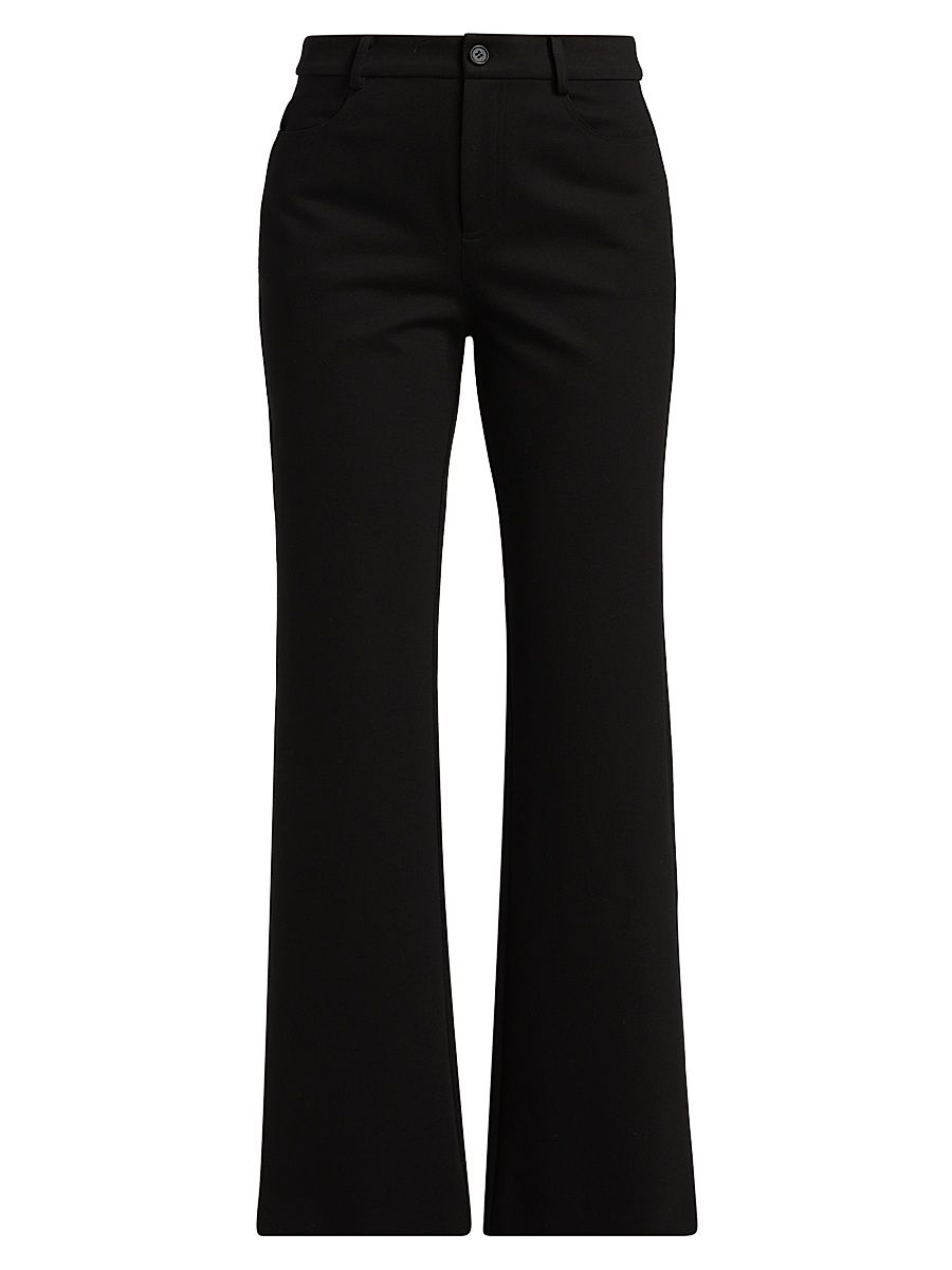 Women's Lucrecia Wide-Leg Pants - Black - Size 10