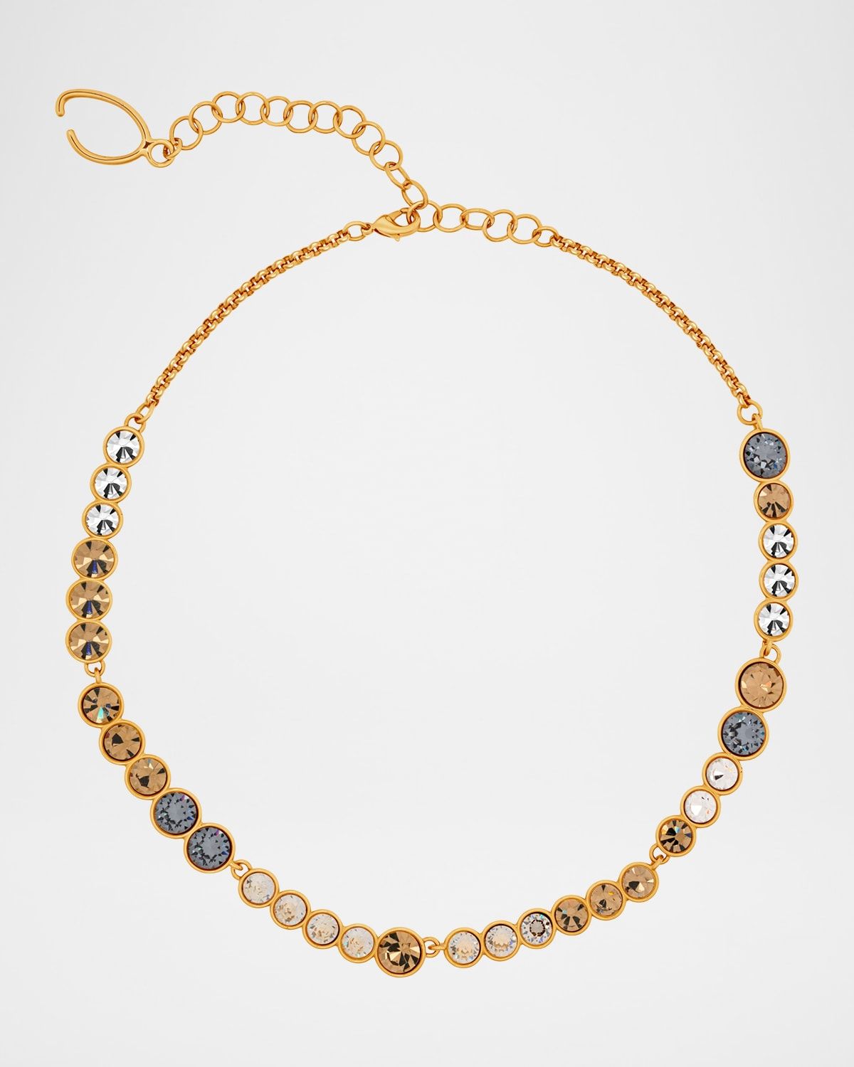 Cascade Rhinestone Necklace