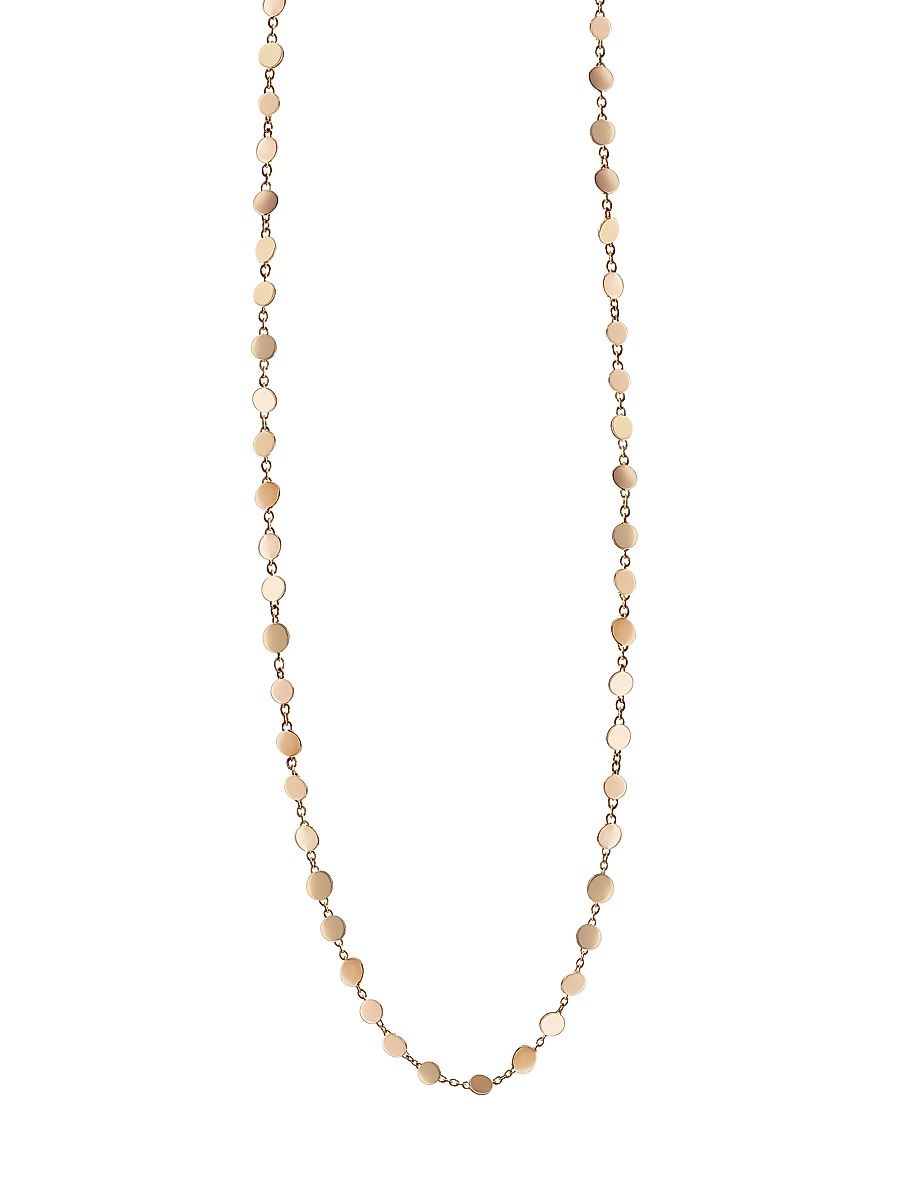 Women's Luce 18K Rose Gold Chain Necklace - Rose Gold