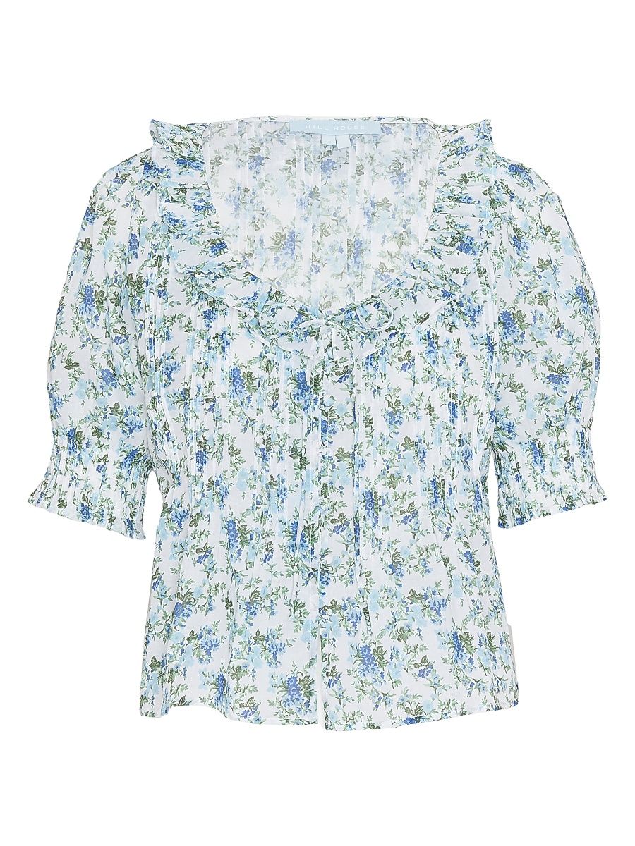 Women's The Camri Top - English Daisy - Size Medium