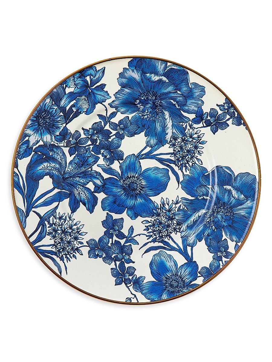 English Garden Royal Enamel Salad/Dessert Plate