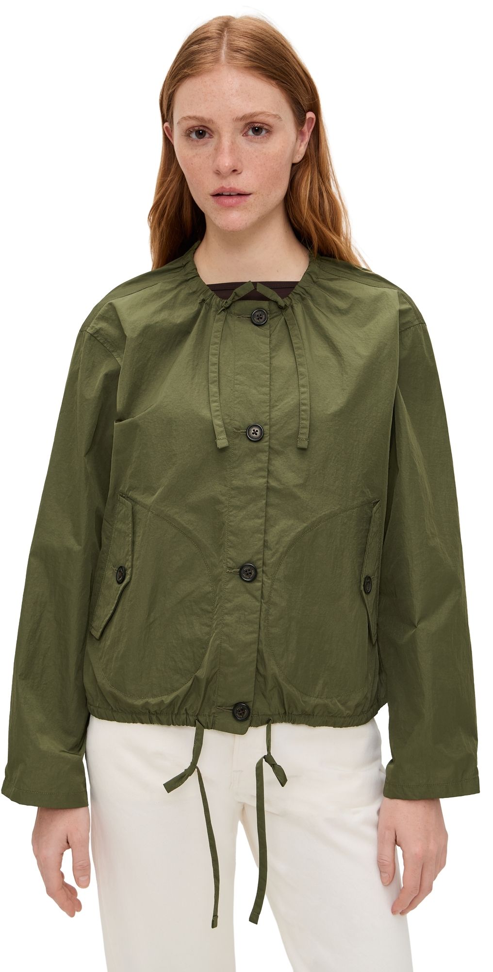 Polo Ralph Lauren Recycled Nylon Windbreaker Jacket New Olive XL