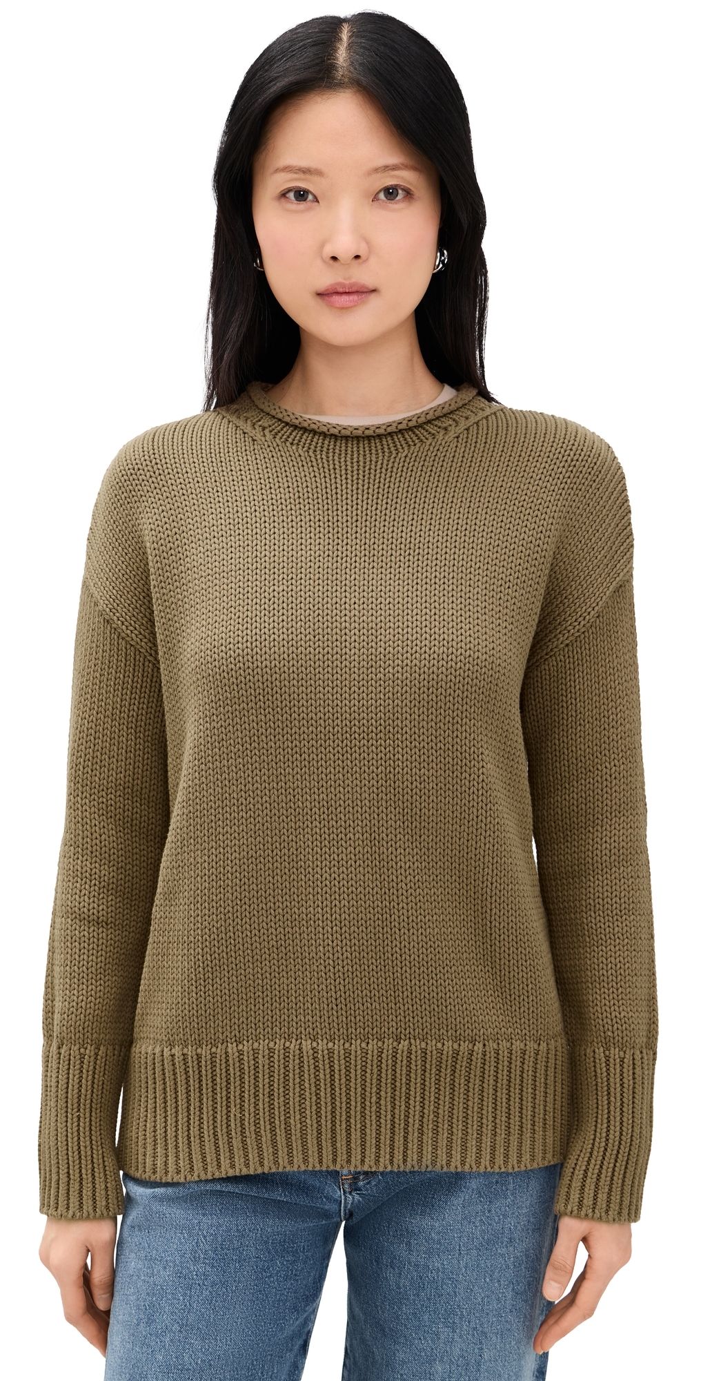La Ligne Solid Marina Sweater Tan XS