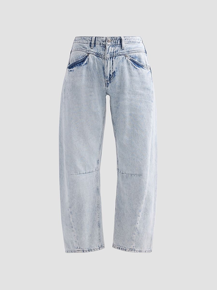 Women's Selena Cuffed Crop Jeans - Wild And Free - Size 32