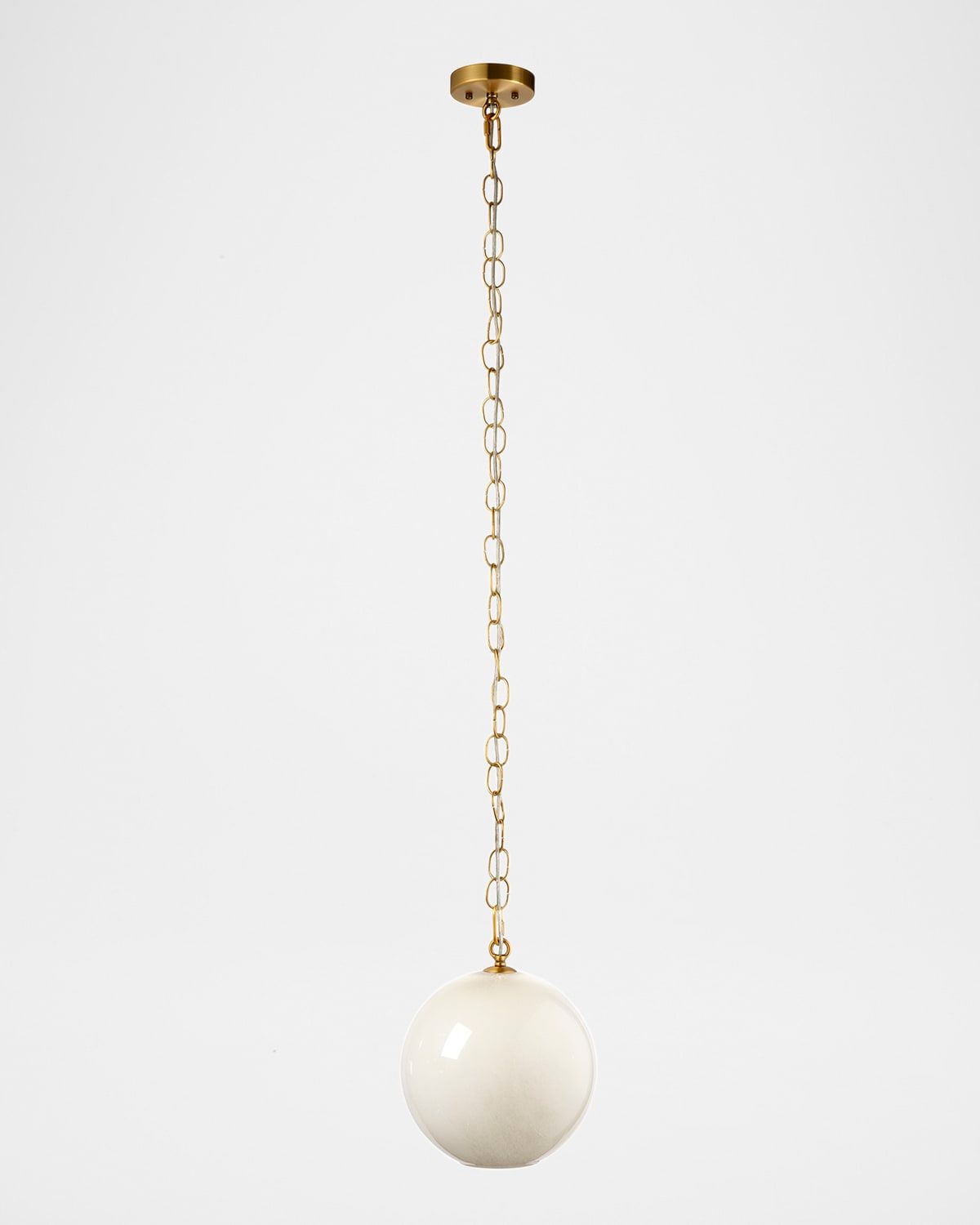 Camber Glass Pendant, 11.5"