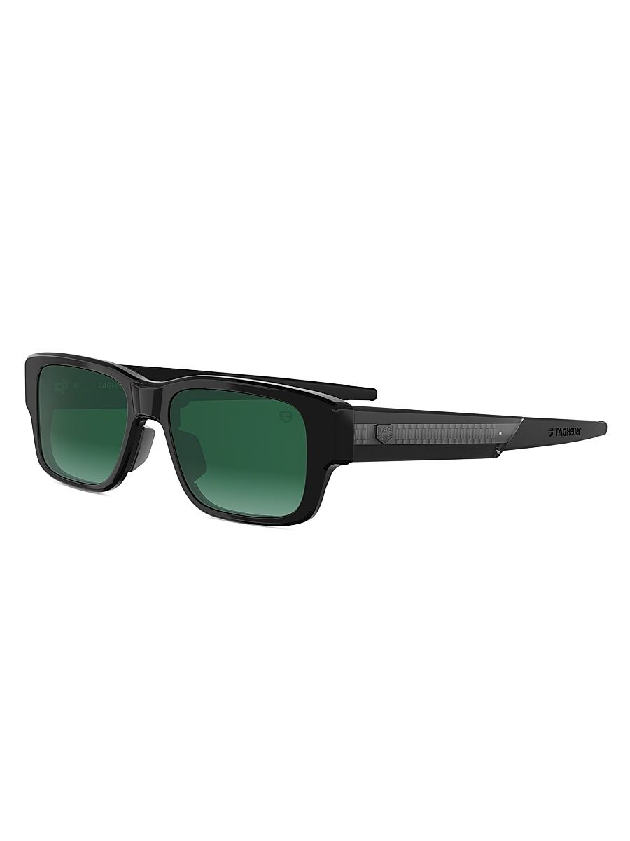 Men's Golden Age 54MM Rectangular Sunglasses - Black