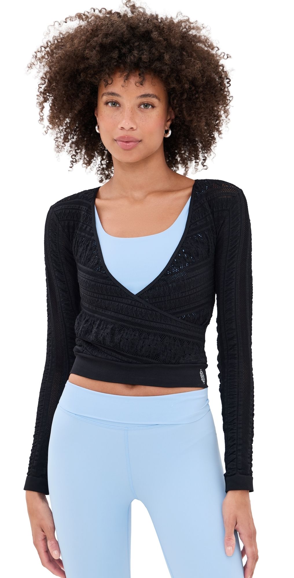FP Movement Vixen Layer Tee Black XS/S